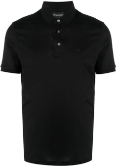 Emporio Armani Polo Shirts Emporio Armani , Black , Heren - L
