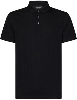 Emporio Armani Polo Shirts Emporio Armani , Black , Heren - M