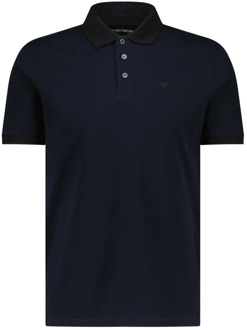 Emporio Armani Polo Shirts Emporio Armani , Blue , Heren - 2Xl,Xl,L,M