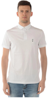 Emporio Armani Polo Shirts Emporio Armani , White , Heren - 2Xl,Xl,L,M,S