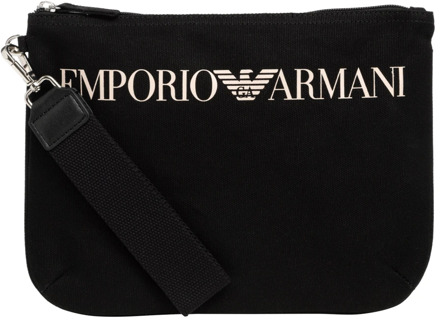 Emporio Armani Pouch Emporio Armani , Black , Heren - ONE Size