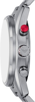 Emporio Armani Racer Heren Zilveren Horloge AR11676 - maat