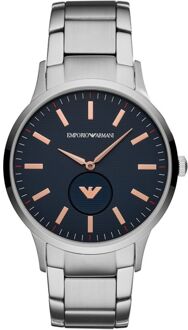 Emporio Armani Renato horloge  - Zilverkleurig