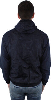 Emporio Armani Reversible Navy Jacket Blauw