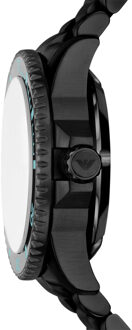 Emporio Armani Sea Explorer Heren Zwarte Horloge AR60084