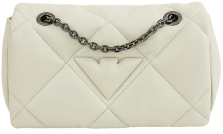 Emporio Armani Shoulder Bags Emporio Armani , White , Dames - ONE Size