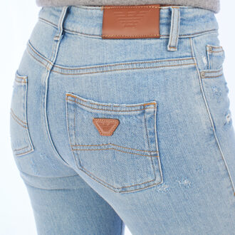 Emporio Armani Skinny jeans 8N2J60 Vrouwen Blauw