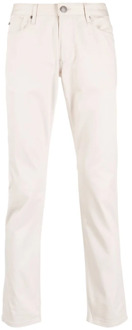 Emporio Armani Slim-Fit Beige Jeans voor Heren Emporio Armani , Beige , Heren - W31,W34,W33,W36,W38