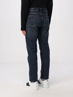 Emporio Armani Slim Fit Denim Jeans Donkerblauw