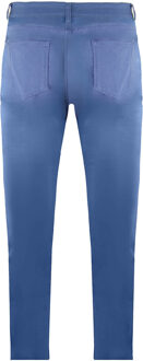 Emporio Armani Slim Fit Heren Blauwe Chino Broek