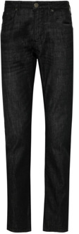 Emporio Armani Slim-fit Jeans Emporio Armani , Black , Heren - W34,W38,W32,W31,W30,W33,W36