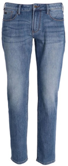 Emporio Armani Slim-fit Jeans Emporio Armani , Blue , Heren - W40,W38
