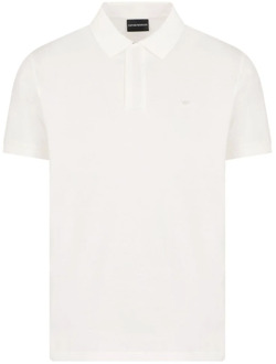 Emporio Armani Stijlvolle T-shirts en Polos Emporio Armani , White , Heren - 2Xl,Xl