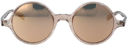 Emporio Armani Stijlvolle zonnebril met 0EA 501M ontwerp Emporio Armani , Brown , Heren - 47 MM