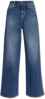 Emporio Armani Straight leg jeans Emporio Armani , Blue , Dames - W30,W26,W28,W31,W27,W29