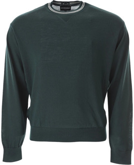 Emporio Armani Sweaters van Emporio Armani Emporio Armani , Green , Heren - Xl,L,S