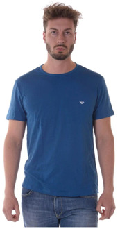 Emporio Armani Sweatshirts Emporio Armani , Blue , Heren - Xl,M,S