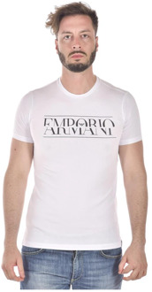 Emporio Armani Sweatshirts Emporio Armani , White , Heren - Xl,L,M