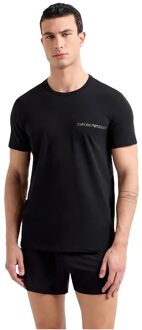 Emporio Armani T-shirt Emporio Armani Homme Pack x2 heritage Zwart - M