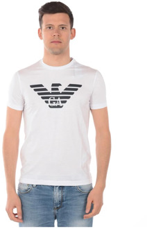 Emporio Armani T-shirt Emporio Armani , Wit , Heren - Xl,L,M,S