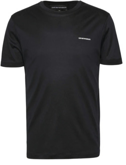 Emporio Armani T-Shirt - Klassiek Model Emporio Armani , Blue , Heren - Xl,L,S