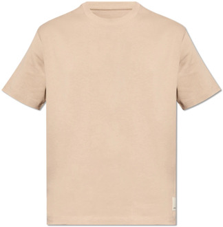 Emporio Armani T-Shirts Emporio Armani , Beige , Heren - 2Xl,Xl,S