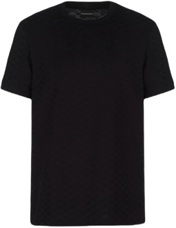 Emporio Armani T-Shirts Emporio Armani , Black , Heren - L,3Xl