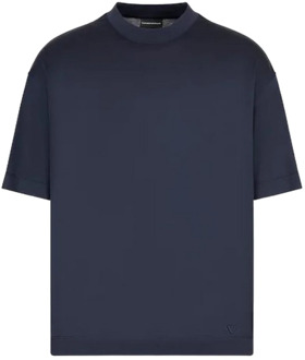 Emporio Armani T-Shirts Emporio Armani , Blue , Heren - Xl,L,M,S,Xs