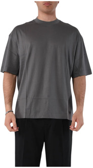 Emporio Armani T-Shirts Emporio Armani , Gray , Heren - L,M,S