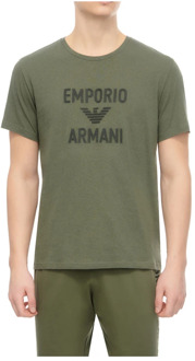 Emporio Armani T-Shirts Emporio Armani , Green , Heren - 2Xl,L,S