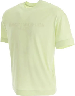 Emporio Armani T-Shirts Emporio Armani , Green , Heren - L