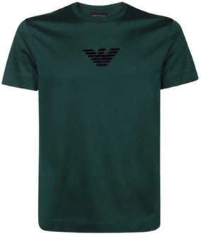 Emporio Armani T-Shirts Emporio Armani , Green , Heren - S