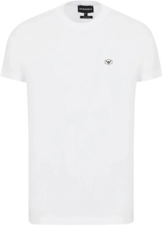 Emporio Armani T-Shirts Emporio Armani , White , Heren - 2Xl,Xl,L,M,S,3Xl