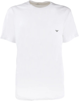 Emporio Armani T-Shirts Emporio Armani , White , Heren - Xl,L,M,S