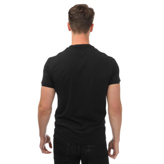 Emporio Armani Unisex Loungewear T-shirt voor volwassenen (Zwart)