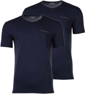 Emporio Armani V-Neck Shirt Heren (2-pack) - XL