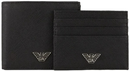 Emporio Armani Wallets & Cardholders Emporio Armani , Black , Heren - ONE Size