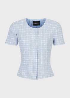 Emporio Armani Women's Emporio Armani Blazer in Multi colour - maat Lichtblauw