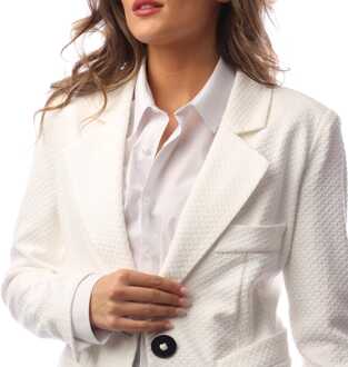 Emporio Armani Women's Emporio Armani Blazer in White - maat Wit