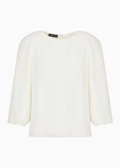 Emporio Armani Women's Emporio Armani Top in White - maat Wit
