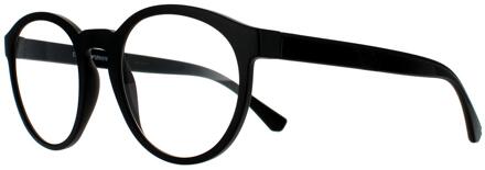 Emporio Armani zonnebril EA4152 58011W MATTE BLACK Clear met Sun Clip-ons Zwart