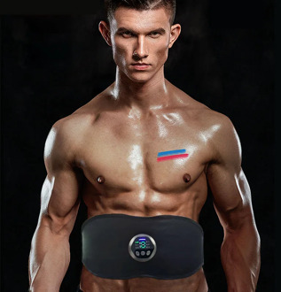 EMS Abdominal Stimulator Slim Belt Muscle Toner - Abdominal Toner-Training Device for Muscles Muscle Sculpting Fitness at Home
