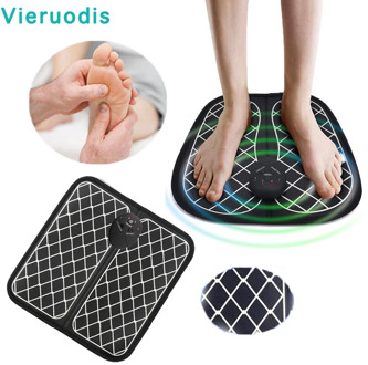 EMS Electric Foot Massager Cushion Feet Muscle Stimulator Foot Massage Mat Improve Blood Circulation Relieve Pain Health Care