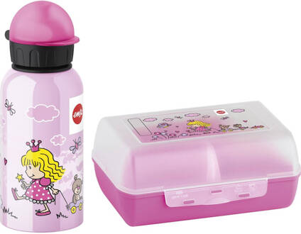 Emsa Kids Set Princess - Brotdosenset - Kinder - Pink - Polypropylen (PP) - Tritan...