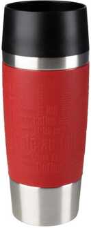 Emsa reisbeker - 360 ml - rood