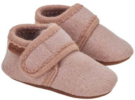 EN FANT Baby wollen pantoffels schors Roze/lichtroze - 17/18