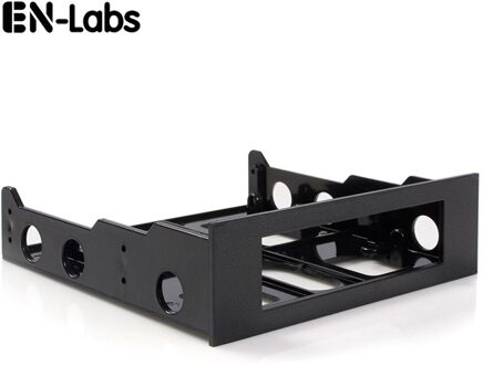 En-Labs 3.5 tot 5.25 Floppy naar Optische Drive Bay Montagebeugel Converter voor Voorpaneel, Hub, kaartlezer, Fan Speed controller