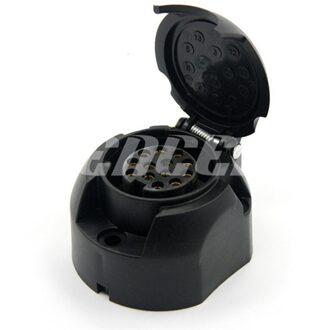 Encell 13 Pin 12 V Plastic Socket Auto Styling Elektrische Plug Sockets Motor Woonaccessoires Camping RV Caravan Trailer Socket 15