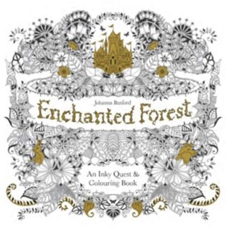 Enchanted Forest: An Inky Quest and Colouring Book - Boek Johanna Basford (1780674872)