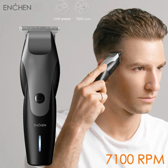 ENCHEN Electric Hair Clipper Professional Waterproof Hair Trimmer For Men Razor Beard Hair Machine USB Barber Hair Trimme